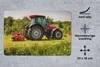 MuchoWow® Mauspad Mousepad Traktor - Rot - Natur - Grün - Produktbild-Vorschau 2