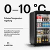 Klarstein Audrey Evo Getränkekühlschrank Mit Glastür - 93L Produktbild-Vorschau 4