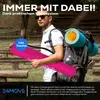 24MOVE® Campingstuhl Faltstuhl, pink, mit Getränkehalter Produktbild-Vorschau 5