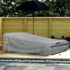 Sonnenliegen Abdeckung für 2 Personen 210 x 160 x 35/75 cm Produktbild-Vorschau 1