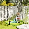 Huśtawka gniazdowa AIYAPLAY, średnica 98 cm, regulowana, Podgląd zdjęcia produktu 2