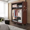 Intirilife szafa składana 108x170x45 cm w kolorze KOKOS Podgląd zdjęcia produktu 4