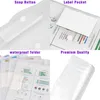 12 Pack Dokumententasche, A4 Transparent Dokumentenmappe, Produktbild-Vorschau 4