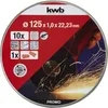 KWB Trennscheiben-Set, 712022, 125x1,0 mm, 10 Stück Produktbild-Vorschau 5