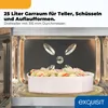Exquisit Einbau-Mikrowelle EMW525-G-021 weiß | 25 l Garraum Produktbild-Vorschau 5