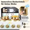 Kuchnia do zabawy COSTWAY, drewniana kuchnia z Podgląd zdjęcia produktu 8