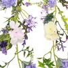 Romantische Lavendel Blumengirlande Deko Lila Rosa Weiß Produktbild-Vorschau 5
