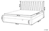 BELIANI Bett Hellbraun Kiefernholz mit Lattenrost 180x200 Produktbild-Vorschau 3
