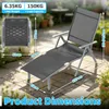 Arvioo Sonnenliege Klappbar, Liegestuhl, Gartenliege mit Produktbild-Vorschau 2