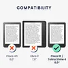 kwmobile Schutzhülle für Kobo Clara 2E / Tolino Shine 4 Produktbild-Vorschau 6