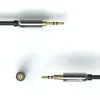 3,5mm Klinkenstecker - 2x RCA Cinch Stecker Kabel - 2m Produktbild-Vorschau 6