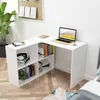 Mondeer Bureau d'angle Bureau d'ordinateur en L avec Voir les images du produit 3