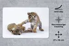 MuchoWow® Mauspad Mousepad Tiger - Jungtier - Weiß 27x18 cm Produktbild-Vorschau 2