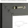 FC Fotohalter Pinnwand Fotorahmen Schwarz Matt Neo Collage Produktbild-Vorschau 5