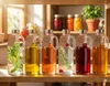 1,1 L Glasflasche Zum Befüllen  Likörflaschen Essig-Öl Produktbild-Vorschau 3