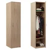 Kleiderschrank mit 1 Tür, 1 Kleiderstange und 2 Produktbild-Vorschau 1