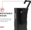Nebo Tools Tino zaklamp/werklamp, zwart, 300 lumen, zwart, Productafbeelding-voorbeeld 3