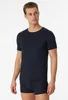 Schiesser Herren T-shirt Rundhals Gr. 6  blauschwarz Produktbild-Vorschau 3