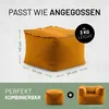 LUMALAND Modułowy stołek typu beanbag z serii Cord, Podgląd zdjęcia produktu 3