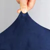 Stuhlhusse - Dunkelblau - 1 Stück - Samt - Bezug für Produktbild-Vorschau 10