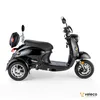 A black Veleco ZT63 electric scooter is shown from the side against a white background. Produktbild-Vorschau