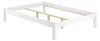 Bettgestell Kiefer weiß Einzelbett 120x200 Massivholzbett Produktbild-Vorschau 4