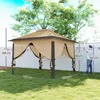 Outsunny Pavillon 3,3x3,3m, wasserabweisend Stabil Produktbild-Vorschau 3