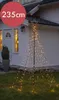 Dekoracja świąteczna LED 8 linii świetlnych z gwiazdą na Podgląd zdjęcia produktu 8