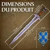 Thorin Eichenschild Schwert Regal Sword inspiriert aus The Produktbild-Vorschau 14