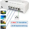 Nedis Antennenverstärker 4-fach 20dB Verstärker für DVB-C Produktbild-Vorschau 3