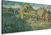 Italienischer Leinwand Leinwandbild - Field with Wheat Produktbild-Vorschau 1