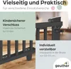 GEUTHER® Schutzgitter für Türen Oris Schwarz | Türgitter Produktbild-Vorschau 6