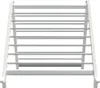 vidaXL Wäscheständer für Badewanne Ausziehbar 53-90 cm Produktbild-Vorschau 3
