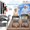 ELONEO Premium Leichtgewicht Rollator faltbar, mit Sitz, Produktbild-Vorschau 5