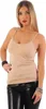Damen Tank Top Basictop Träger Spagettiträger mit Produktbild-Vorschau 2
