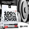 BLADE 100% Kreatin-Pulver - 500g Natürlich Produktbild-Vorschau 4