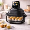 GLAS AIR FRYER HEIßLUFTFRITTEUSE ÖLFREI SMART TOUCHSCREEN Produktbild-Vorschau 5