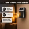 Steckdosenheizung 800W Mini Keramik Heizlüfter mit Produktbild-Vorschau 4