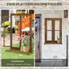 Okno żelazne Outsunny, okno ze skrzydłem ze stali Podgląd zdjęcia produktu 5