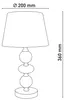 Araga Lampe de table E14 Ø20cm rose/pourpre Voir les images du produit 11