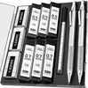 Metall Druckbleistifte Set 0,5mm & 0,7mm HB Mine 360PCS Produktbild-Vorschau 1