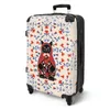 NoBoringSuitcases.com® Großer Koffer - Vintage - Katze - Produktbild-Vorschau 2