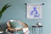 MuchoWow® Wandteppich Wandbehang Aquarell - England - Karte Produktbild-Vorschau 6