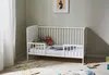 Babybett Kinderbett 70x140 cm Umbaubares Gitterbett Produktbild-Vorschau 4