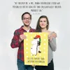 Mr. & Mrs. Panda Bild Einhorn Junge DIN A2 - Gelb Pastell - Produktbild-Vorschau 4