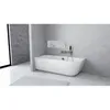 SUSSI L Voľne stojaca rohová vaňa, liaty mramor 150x70x49,5 Náhľad obrázku produktu 4