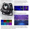 LED DJ Partylicht 9W, violett, 180° drehbar, Produktbild-Vorschau 6