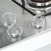 6 kusů průhledných bezpečnostních krytů na knoflíky Náhled obrázku produktu 1