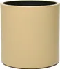Vaso da fiori NEW RONDO in alluminio beige 25x25 cm ## Anteprima dell’immagine prodotto 1