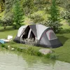 Campingzelt 6-8 Personen, Familienzelt 2 Räume, Tunnelzelt Produktbild-Vorschau 4
